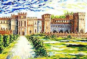 S. Lorenzo de' Picenardi - Visione principale - Castello (Cremona)